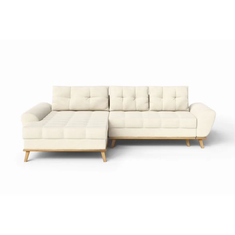 Modernes Viersitzer-Ecksofa GAMBO mit Schlaffunktion