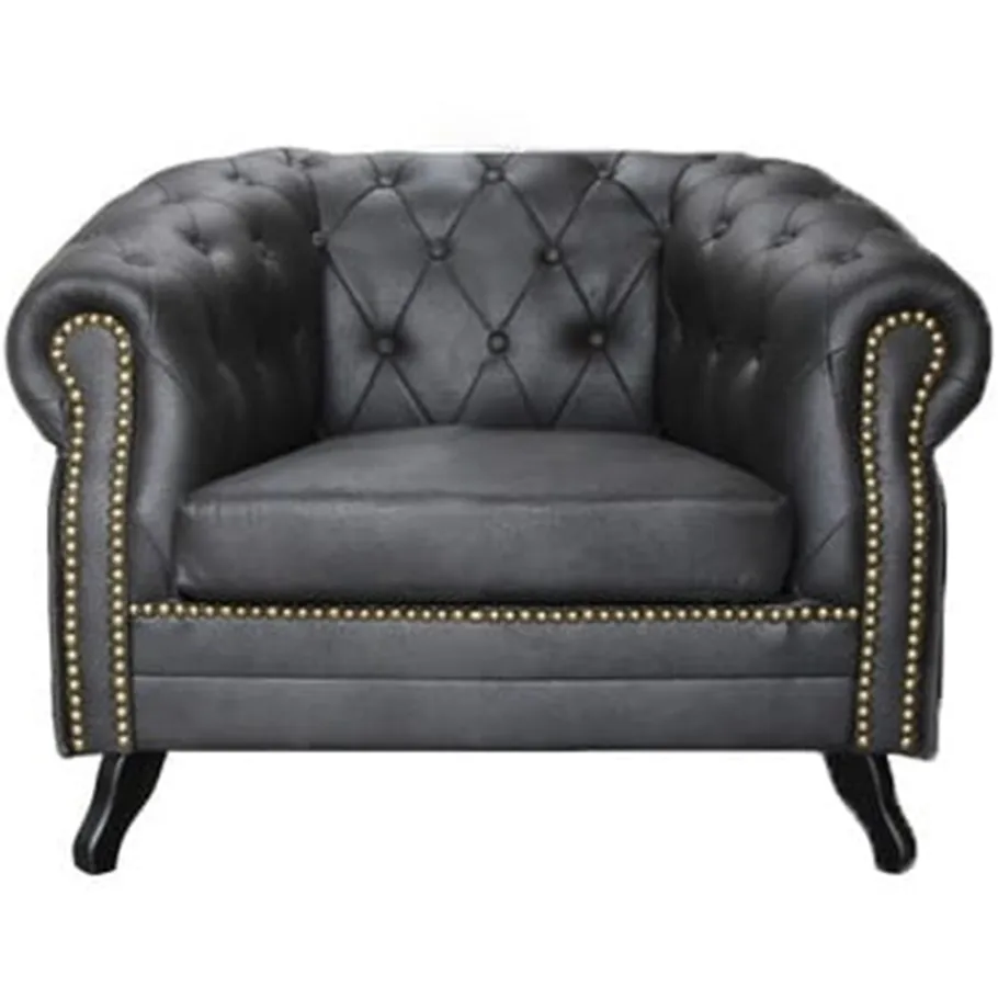 Chesterfield Gowel gesteppter Sessel