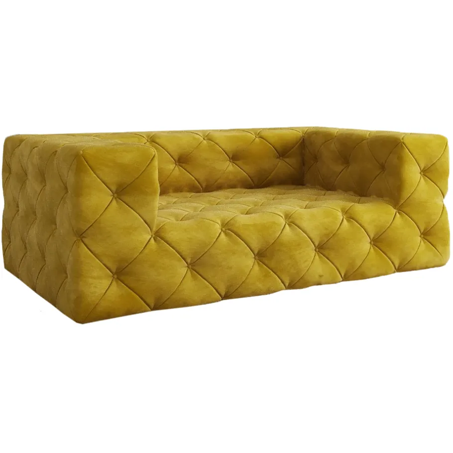 Chesterfield BENTLEY Premium-gestepptes Zweisitzer-Sofa