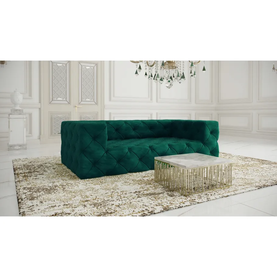 Chesterfield BENTLEY Premium gestepptes Dreisitzer-Sofa