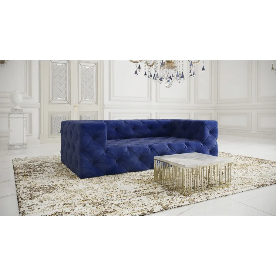 Chesterfield BENTLEY Premium gestepptes Dreisitzer-Sofa
