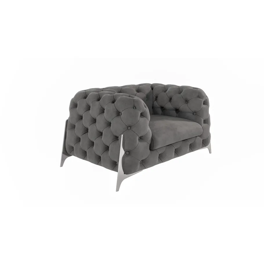 KALIFORNIA gesteppter Chesterfield-Sessel