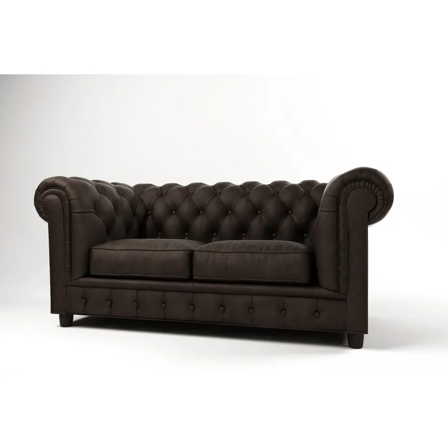 Chesterfield SOLARIS 2 gestepptes Zweisitzer-Sofa