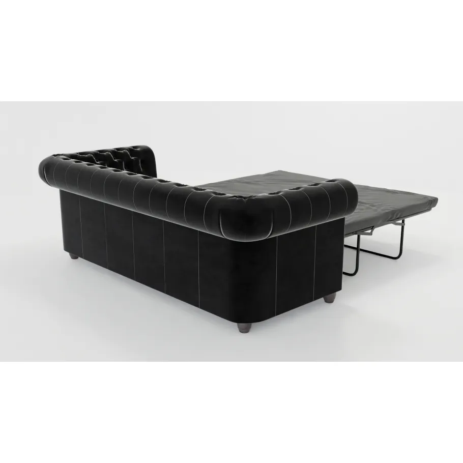 Chesterfield FELIX 3 gestepptes Dreisitzer-Sofa mit Schlaffunktion