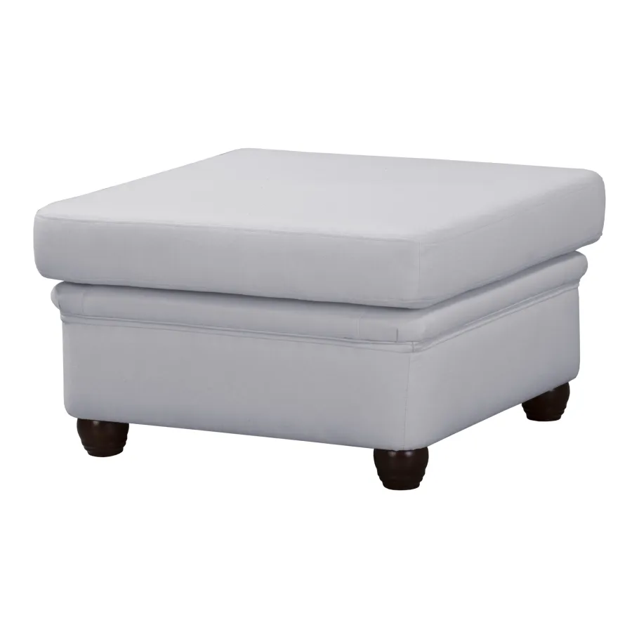 Glamour gesteppter Sitzpuff 75x70 SYDNEY