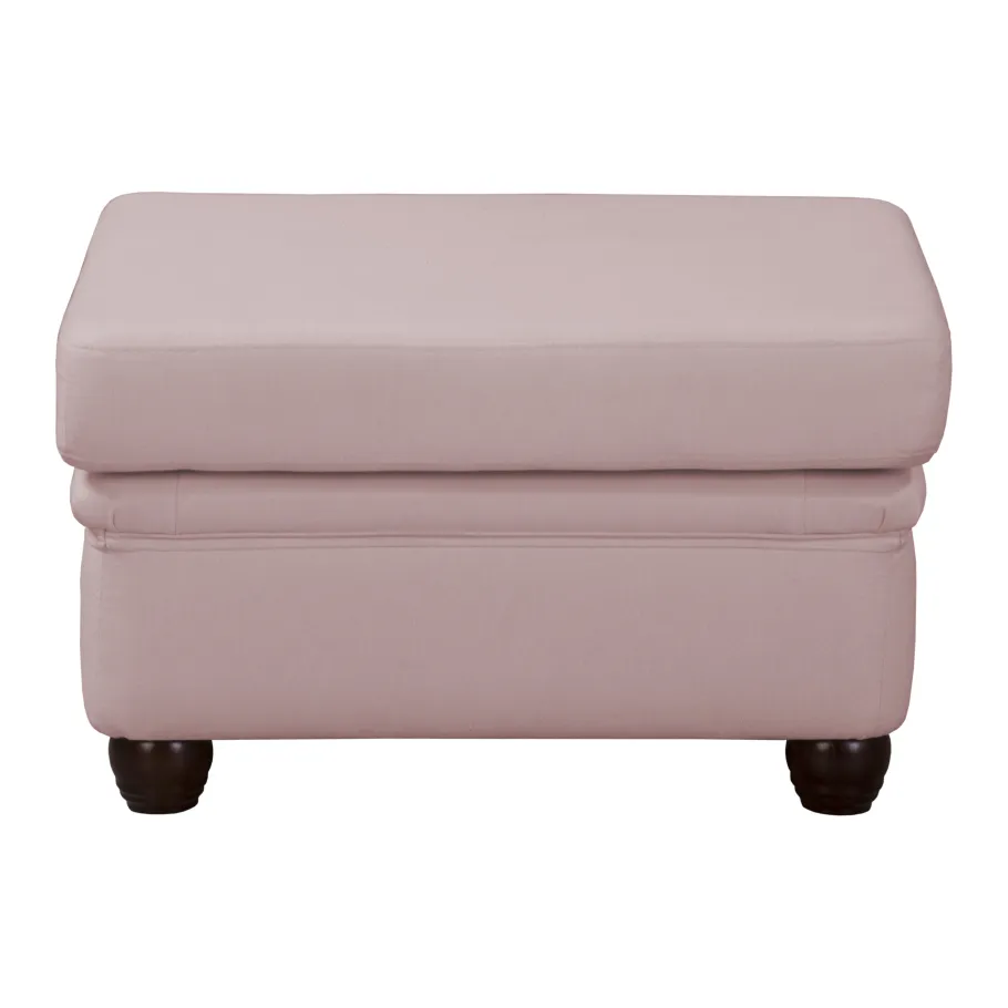 Glamour gesteppter Sitzpuff 100x100 SYDNEY
