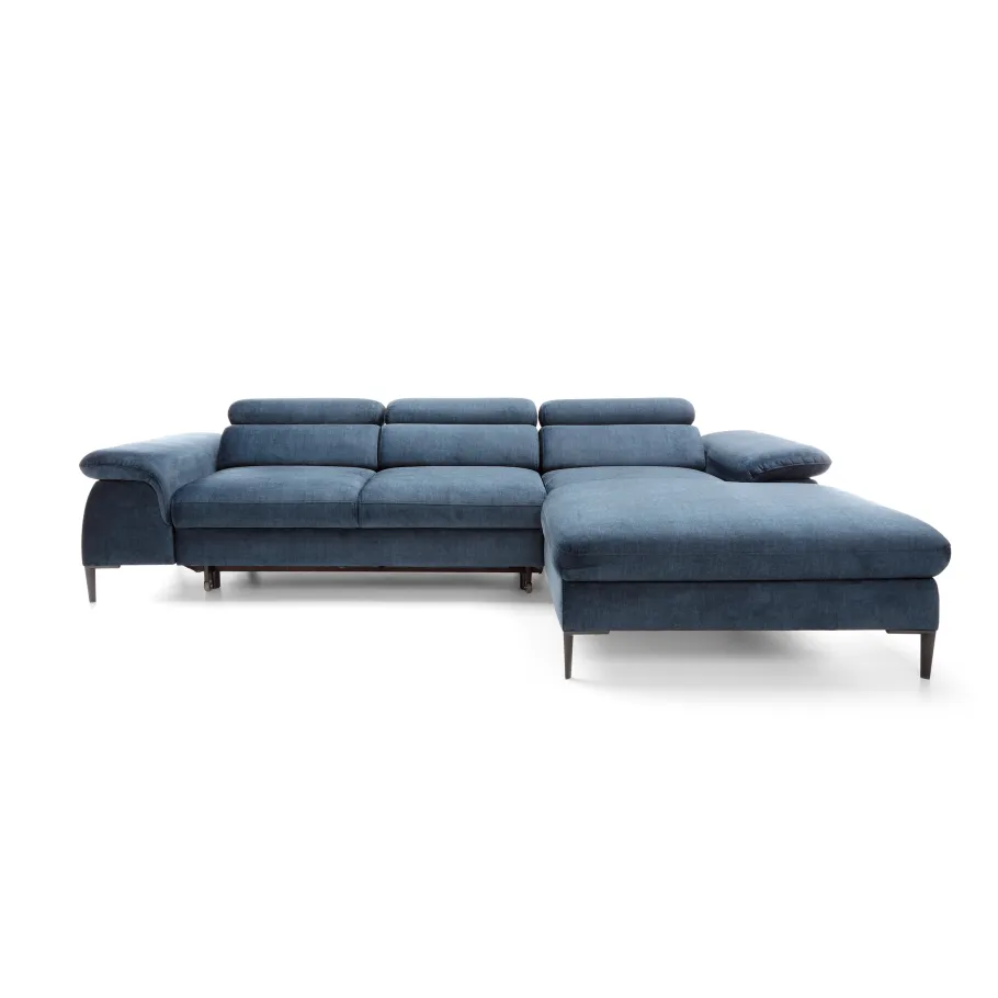 Lumes M klassisches Viersitzer-Ecksofa mit Schlaffunktion