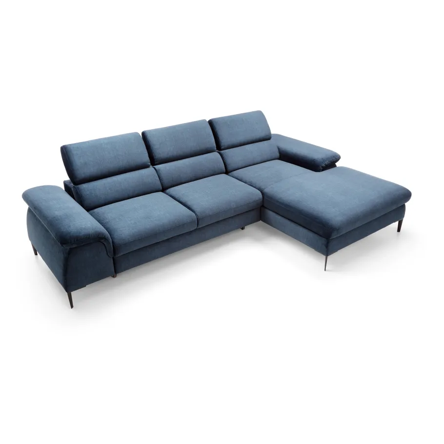 Lumes M klassisches Viersitzer-Ecksofa mit Schlaffunktion