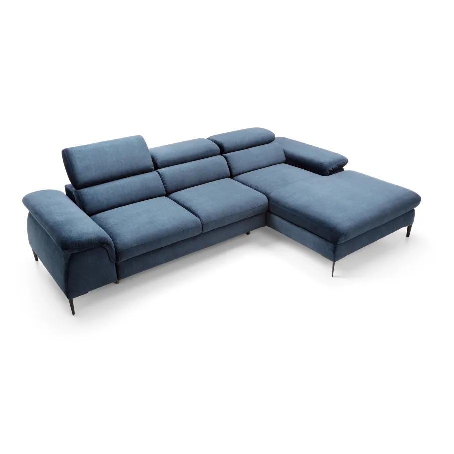 Lumes M klassisches Viersitzer-Ecksofa mit Schlaffunktion