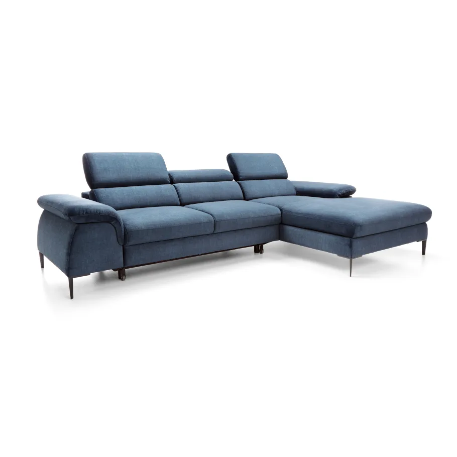Lumes M klassisches Viersitzer-Ecksofa mit Schlaffunktion