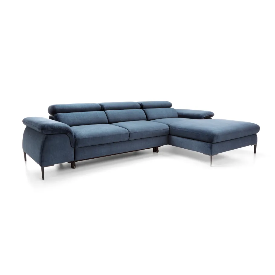 Lumes M klassisches Viersitzer-Ecksofa mit Schlaffunktion