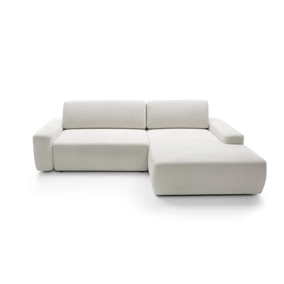 Modernes Viersitzer-Ecksofa Bolim mit Schlaffunktion