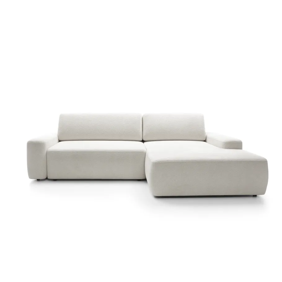 Modernes Viersitzer-Ecksofa Bolim mit Schlaffunktion