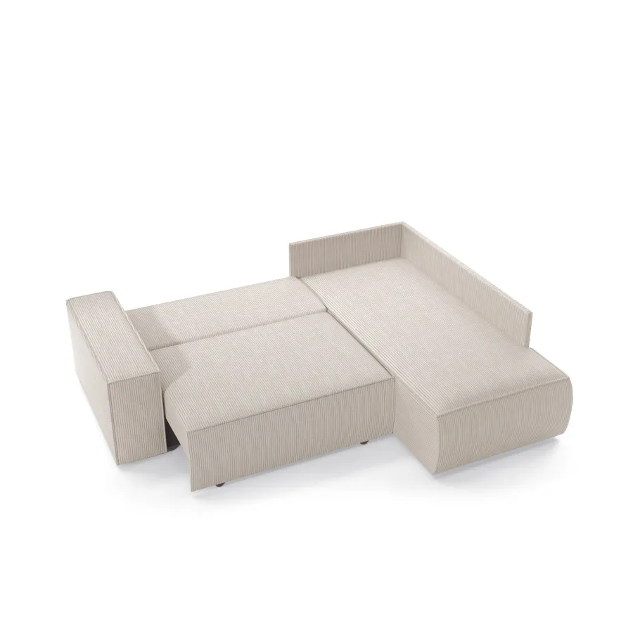 Modernes Viersitzer-Ecksofa mit Schlaffunktion Ford L