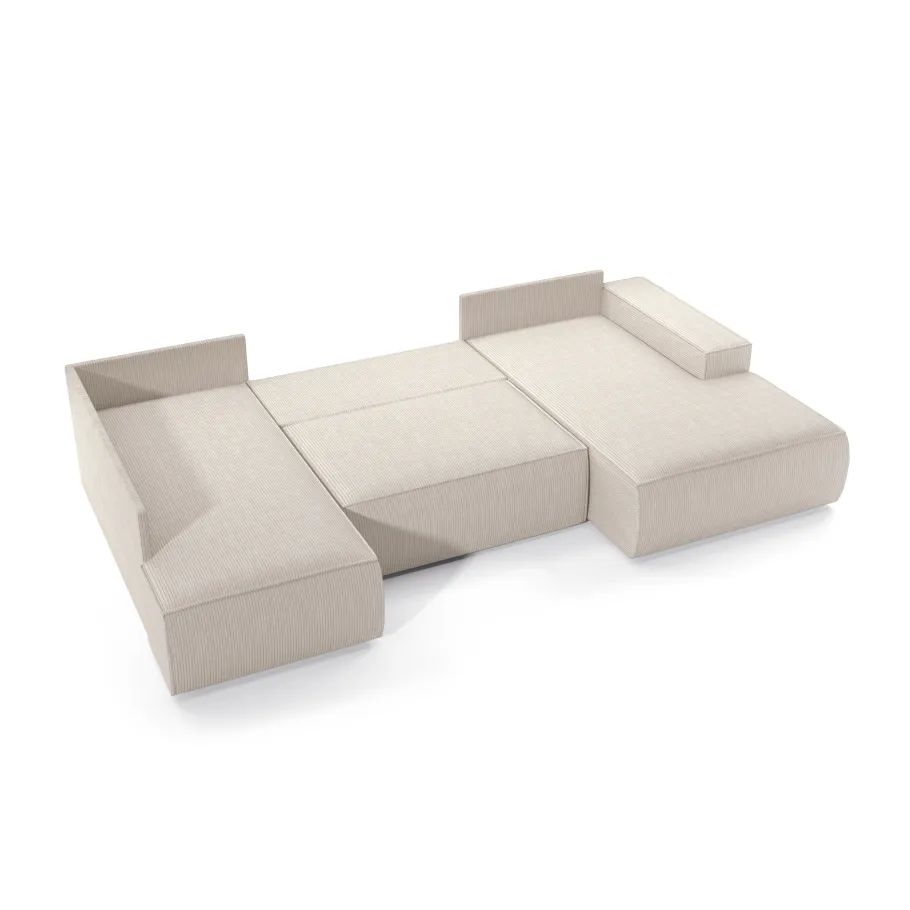 Modernes Ford U2 Ecksofa mit Schlaffunktion für sechs Personen