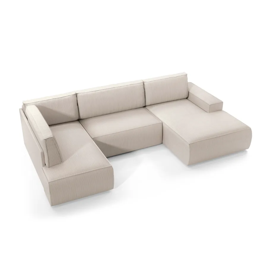Modernes Ford U2 Ecksofa mit Schlaffunktion für sechs Personen