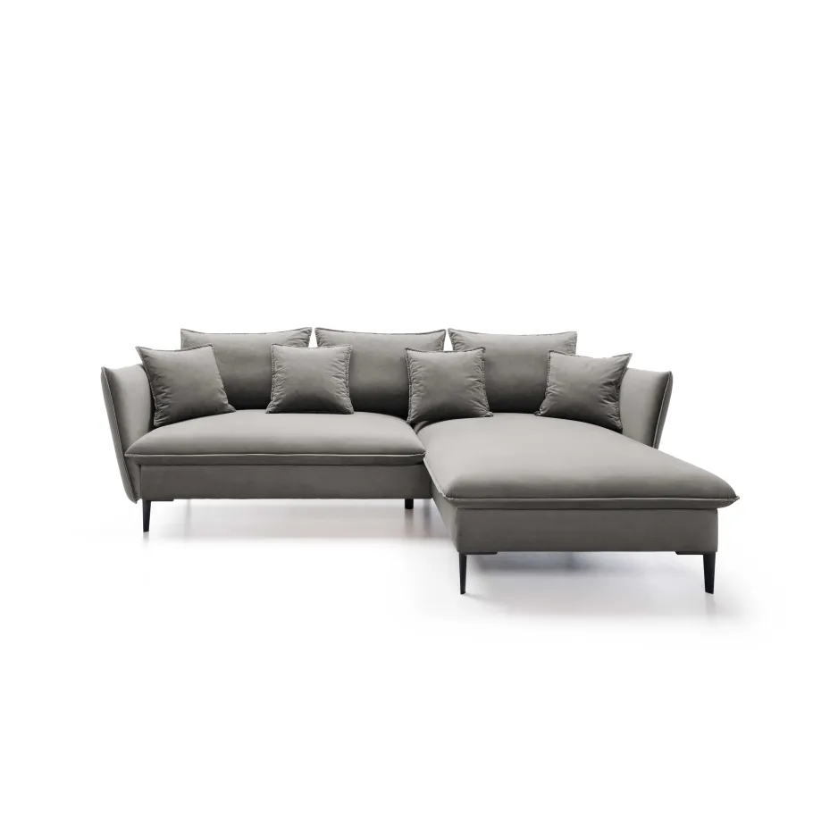 Modernes Viersitzer-Ecksofa Venico mit Schlaffunktion