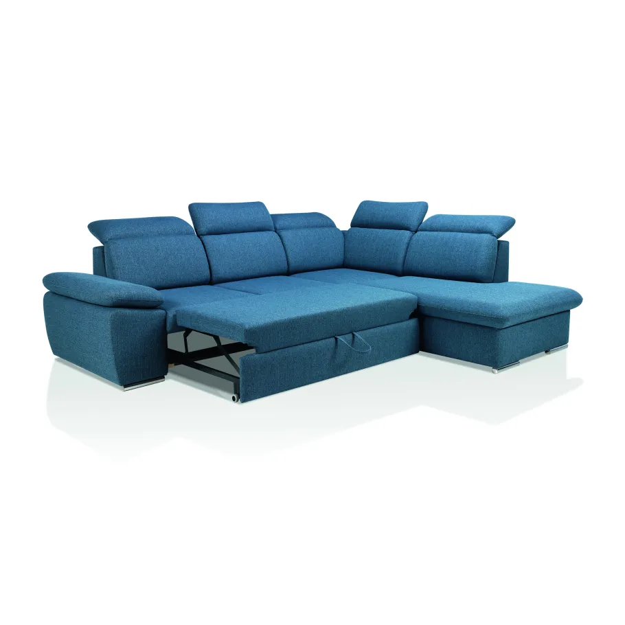 Fünfsitzer-Ecksofa mit Schlaffunktion Lodo