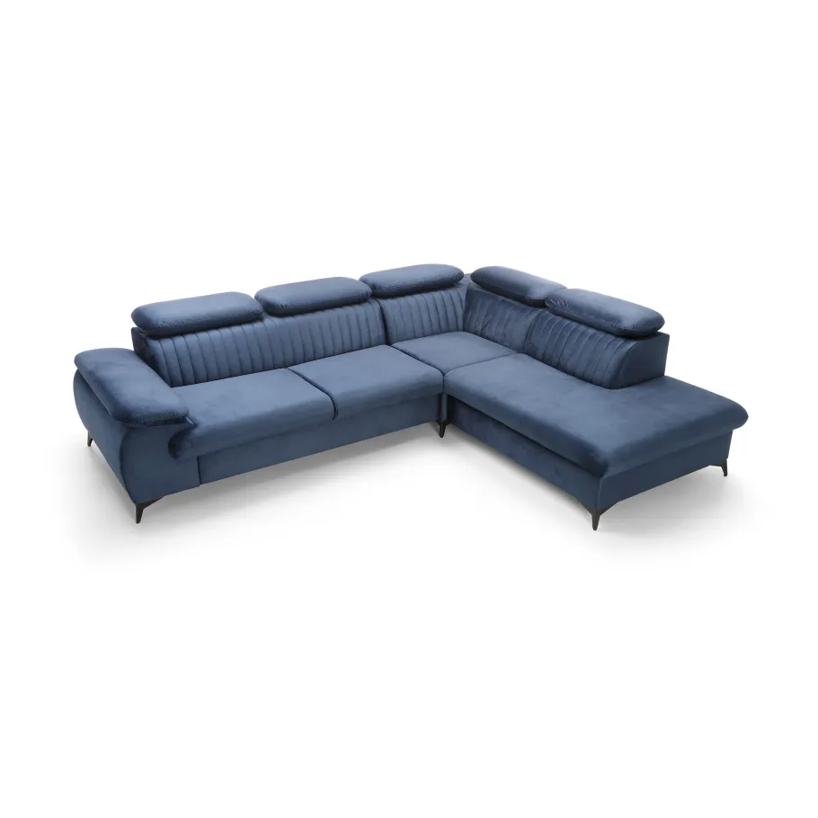 Fünfsitzer-Ecksofa mit Schlaffunktion Bolt L