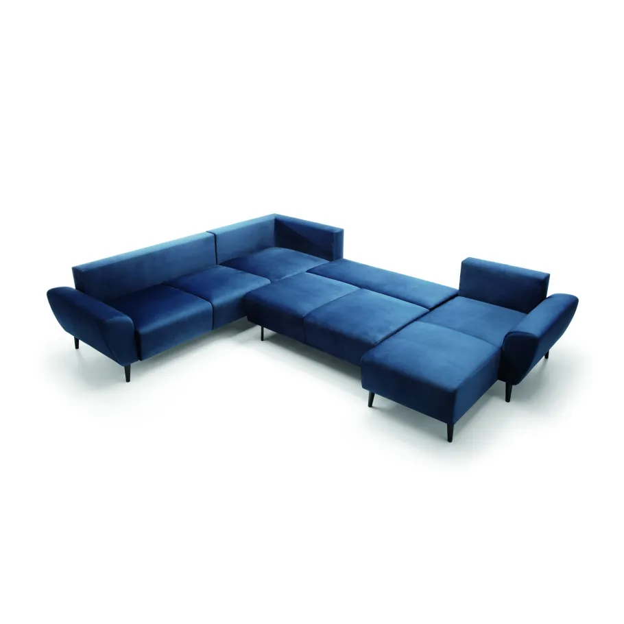 Siebensitzer-Ecksofa mit Velaro U-Schlaffunktion
