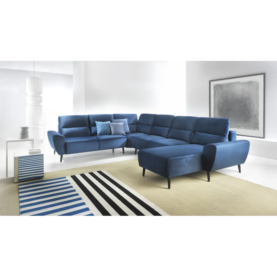 Siebensitzer-Ecksofa mit Velaro U-Schlaffunktion
