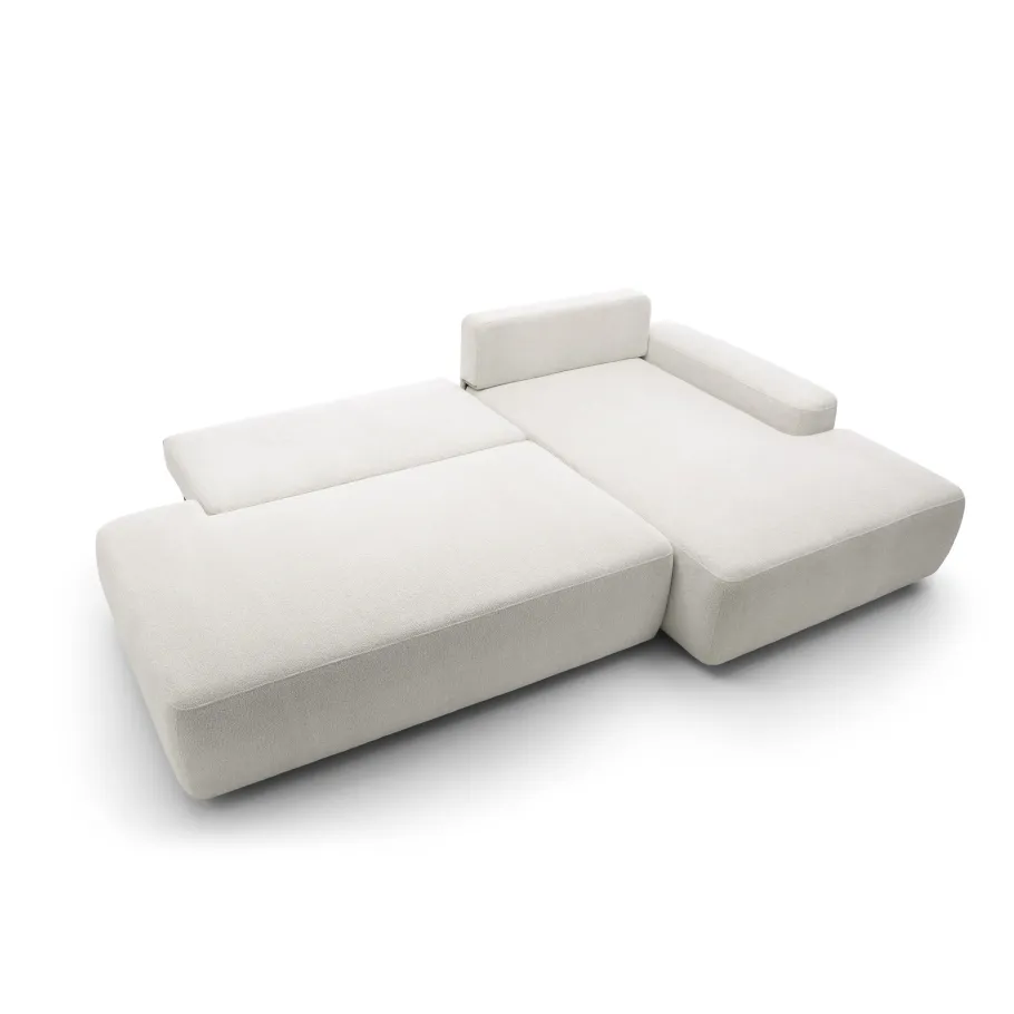 Modernes Viersitzer-Ecksofa Bolim O mit Schlaffunktion