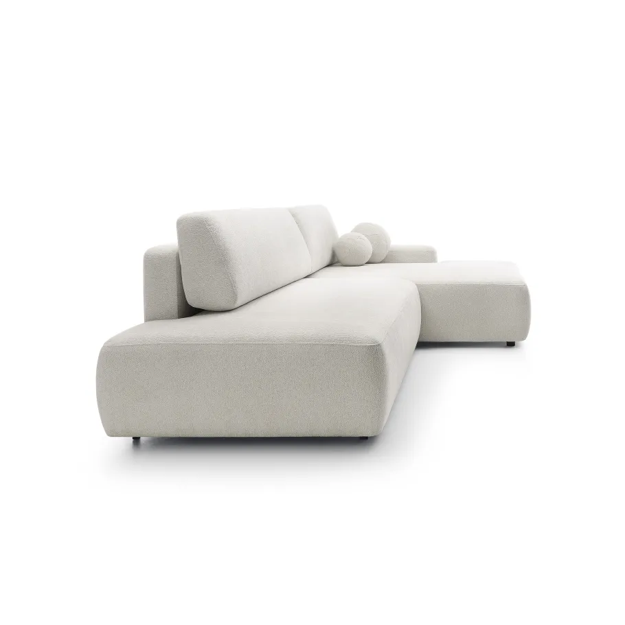Modernes Viersitzer-Ecksofa Bolim O mit Schlaffunktion
