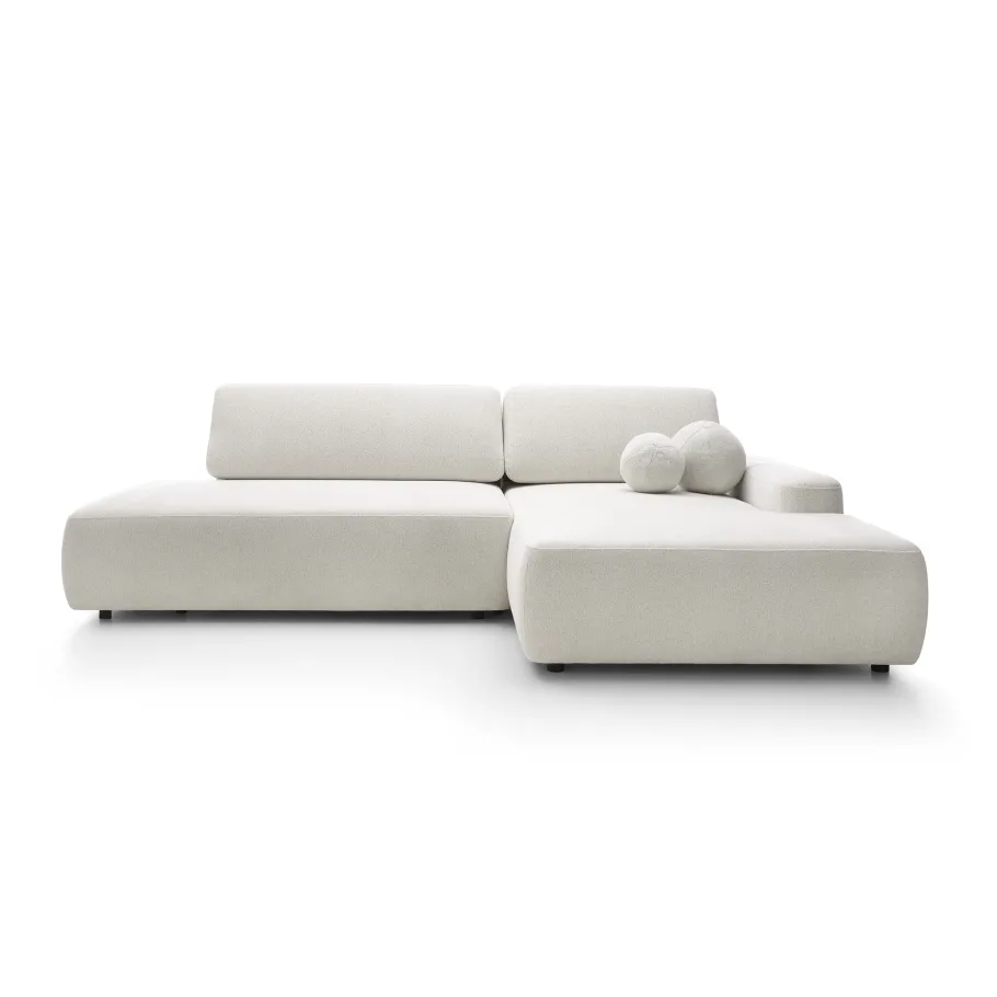 Modernes Viersitzer-Ecksofa Bolim O mit Schlaffunktion