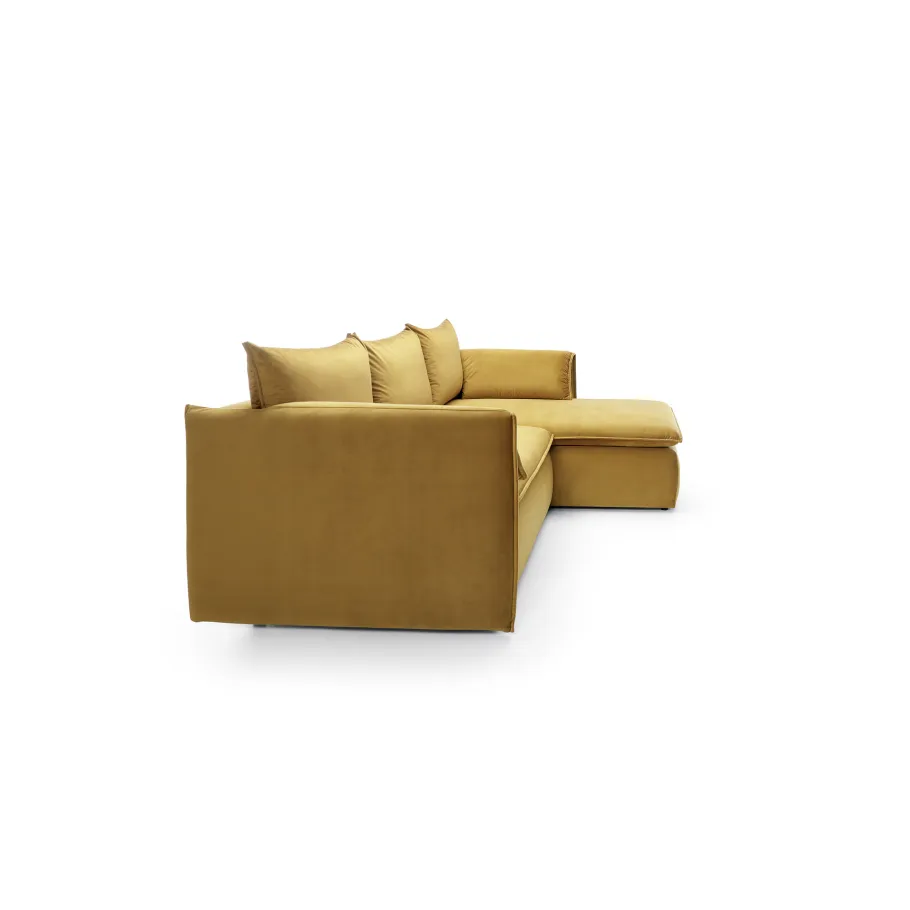Klassisches Viersitzer-Ecksofa Lobo L
