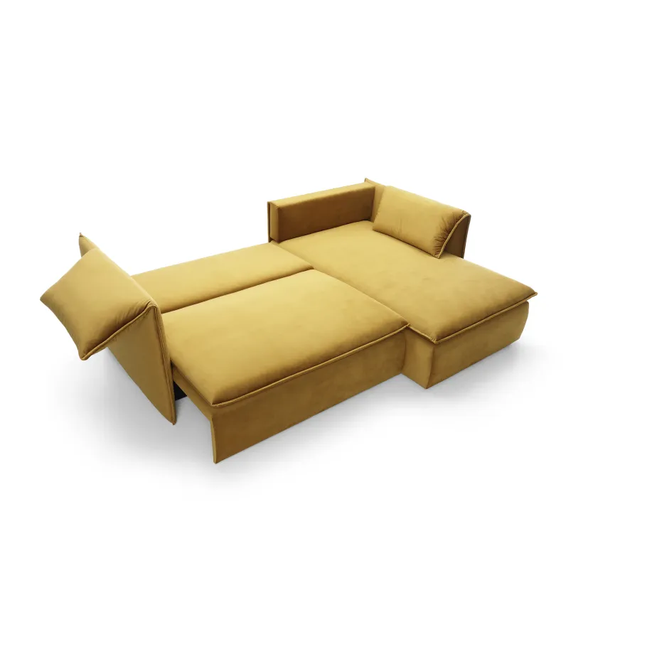 Klassisches Viersitzer-Ecksofa Lobo L
