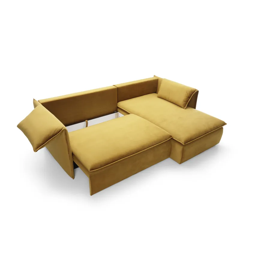 Klassisches Viersitzer-Ecksofa Lobo L