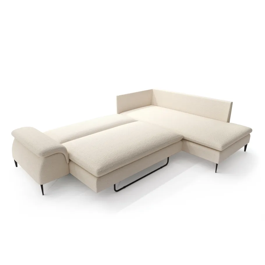 Fünfsitzer-Ecksofa mit Schlaffunktion Max L