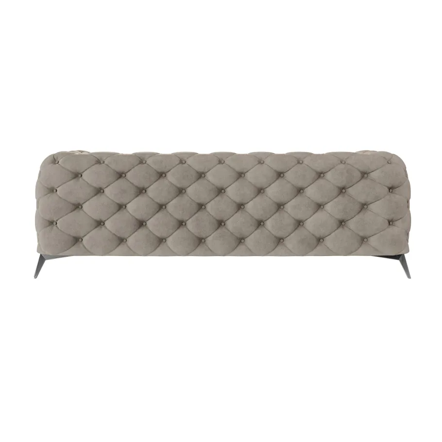 Glamour gestepptes Chesterfield TEO 2,5 Dreisitzer-Sofa