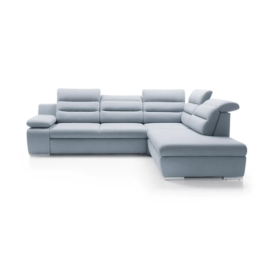 Ein modernes Fünfsitzer-Ecksofa mit Schlaffunktion Reno