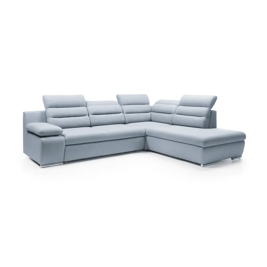 Ein modernes Fünfsitzer-Ecksofa mit Schlaffunktion Reno