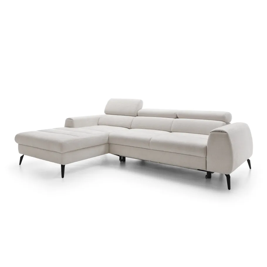 Viersitzer-Ecksofa mit Schlaffunktion Lea