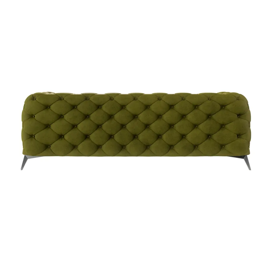 Glamour gestepptes Chesterfield TEO 2,5 Dreisitzer-Sofa