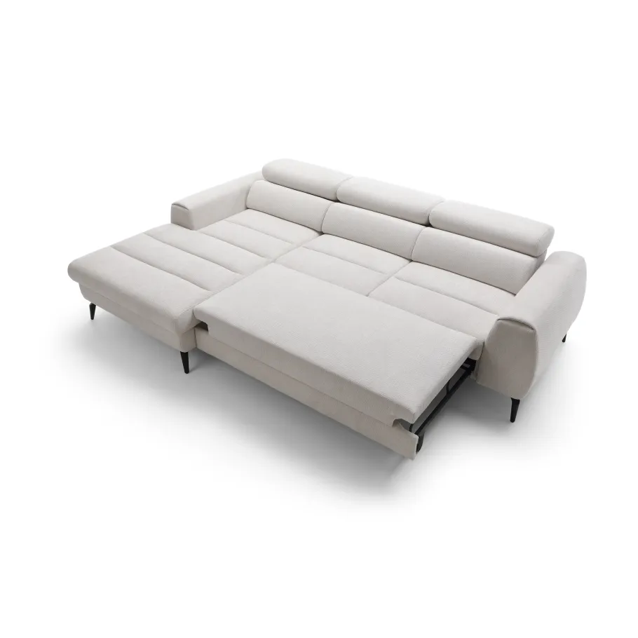 Viersitzer-Ecksofa mit Schlaffunktion Lea