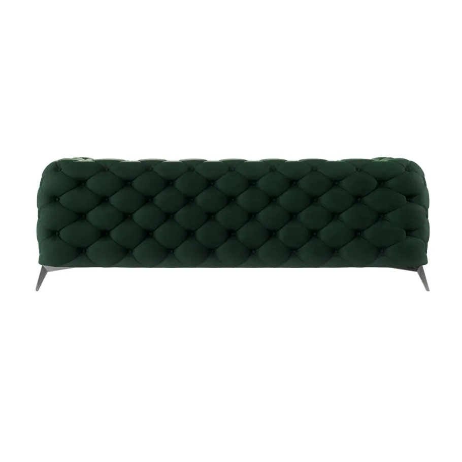 Glamour gestepptes Chesterfield TEO 2,5 Dreisitzer-Sofa