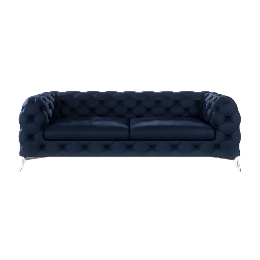 Glamour gestepptes Chesterfield TEO 2,5 Dreisitzer-Sofa
