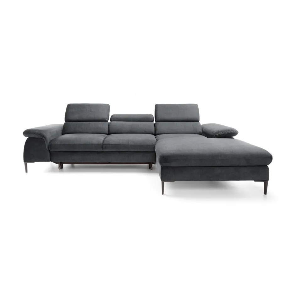 Lumes M klassisches Viersitzer-Ecksofa mit Schlaffunktion