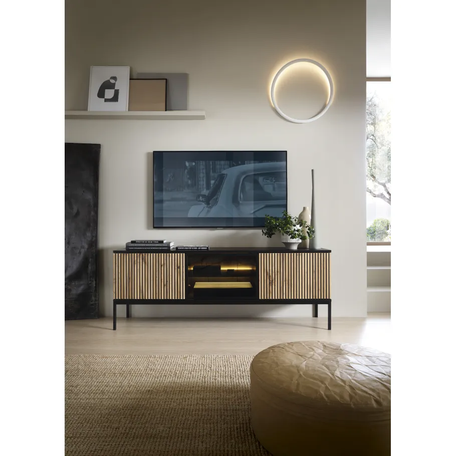 Resto RTV154 TV-Tisch mit LED-Beleuchtung
