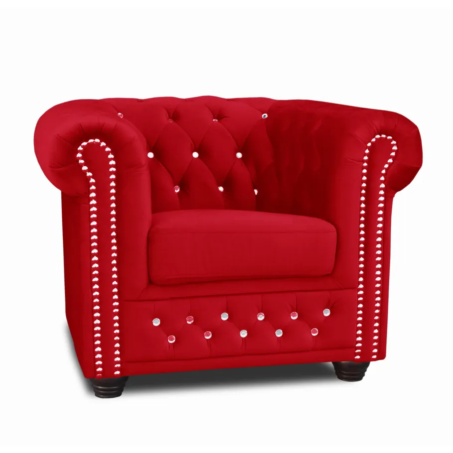 FELIX BLINK Chesterfield-Steppsessel