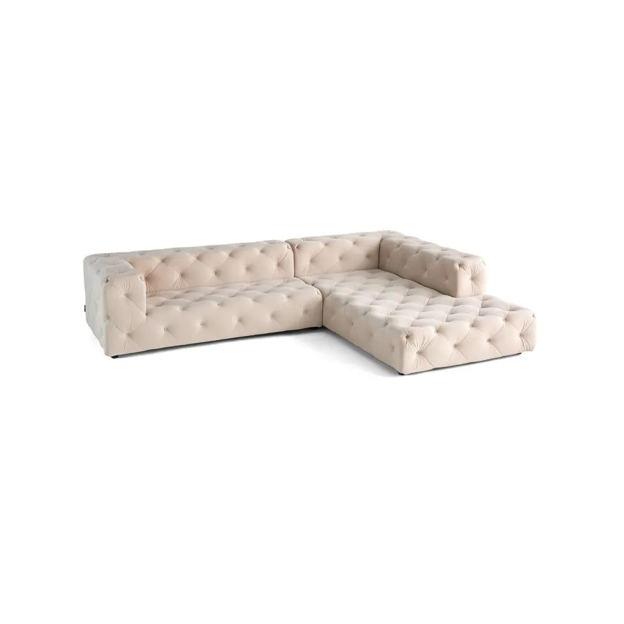 BENTLEY Glamour gestepptes Fünfsitzer-Ecksofa